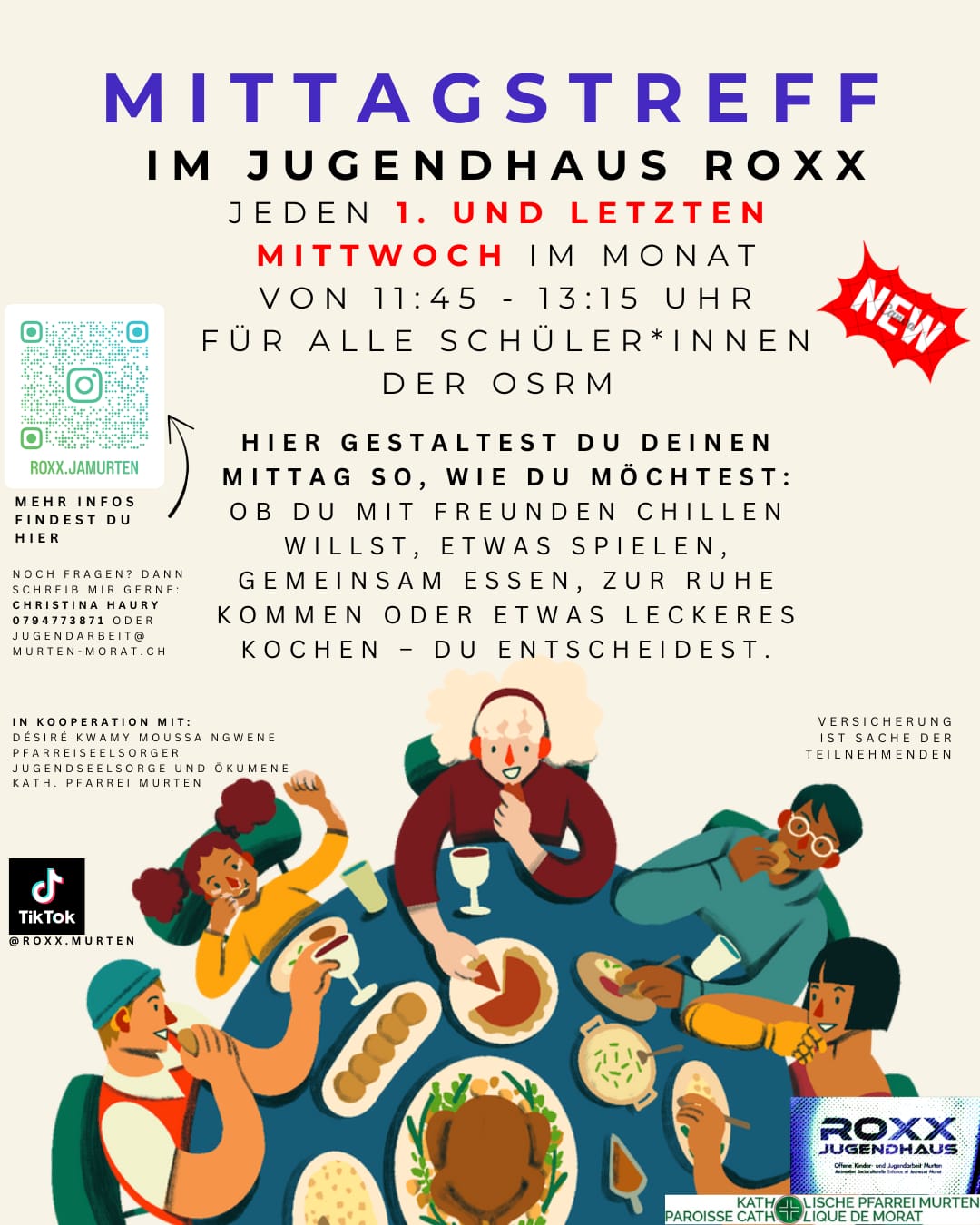 Flyer Mittagstisch DE